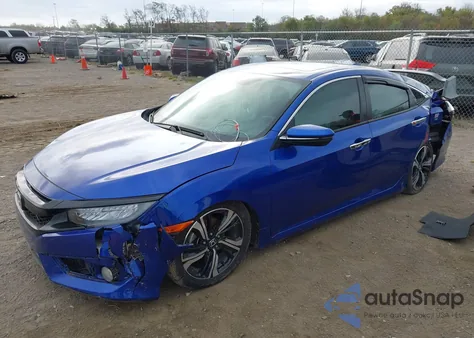 2017 Honda Civic Touring from USA, damaged, VIN 19XFC1F97HE018673